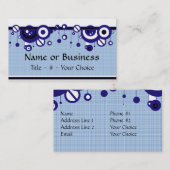 デザイナープロファイルカード 名刺 (正面/裏面)