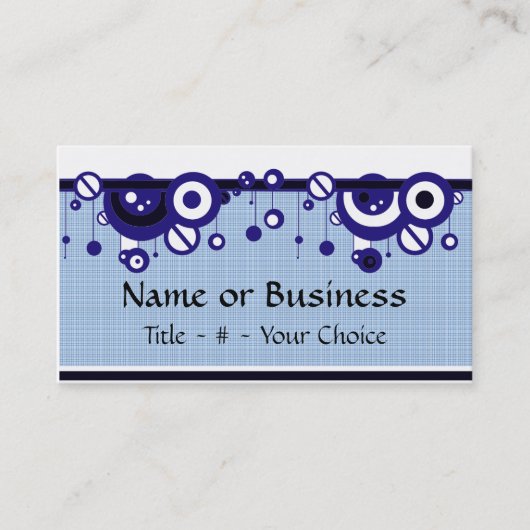 デザイナープロファイルカード 名刺 (正面)