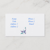 デザイナープロフィールカード 名刺 (裏面)