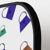 デザイナーミニパーズピックボールパドル ピックルボールラケット (左詳細)