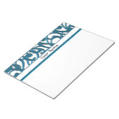 デザイナーメモパーソナライズされた帳テンプレート ノートパッド (アングル)