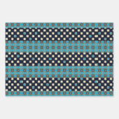 デザイナーラッピング紙フラットシートセット3 ラッピングペーパーシート (正面3)