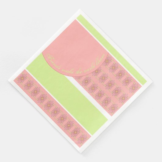 デザイナーラージ紙ディナーナプキンズ (コーナー)