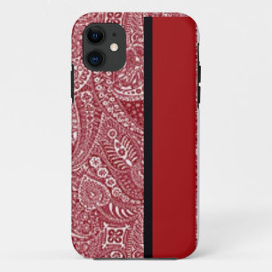 デザイナーレッドIPhoneケース iPhone 11 ケース