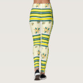 デザイナーレディーススポーツウェア レギンス (裏面)