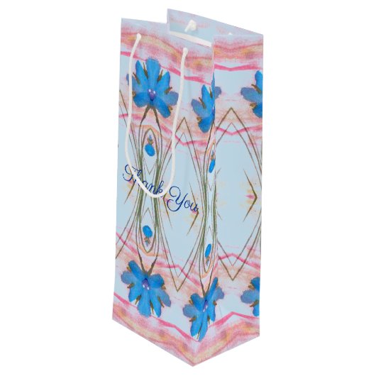 デザイナーワイン抱き枕の大事な行事 ワインギフトバッグ (裏面アングル)