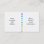 デザイナー名刺のテンプレート 名刺 (裏面)