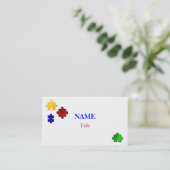 デザイナー名刺のテンプレート 名刺 (スタンド正面)