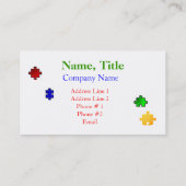 デザイナー名刺のテンプレート 名刺 (裏面)