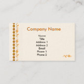 デザイナー名刺のテンプレート 名刺 (裏面)