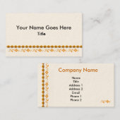 デザイナー名刺のテンプレート 名刺 (正面/裏面)