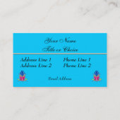 デザイナー名刺のテンプレート 名刺 (裏面)