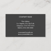 デザイナー名刺 名刺 (裏面)