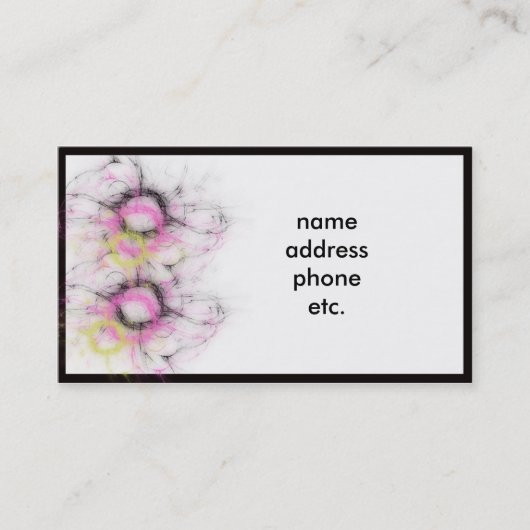 デザイナー名刺 名刺 (正面)