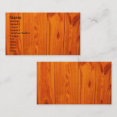 デザイナー堅材のフロアーリングの名刺 名刺 (正面/裏面)