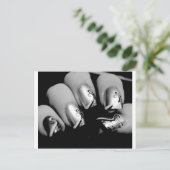 デザイナー指の爪 ポストカード (スタンド正面)