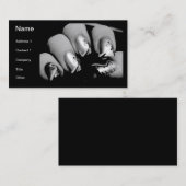 デザイナー指の爪 名刺 (正面/裏面)