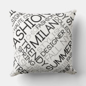 デザイナー枕 クッション (裏面)