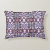 デザイナー用白枕フローラデザイン アクセントクッション (正面)