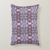 デザイナー用白枕フローラデザイン アクセントクッション (正面(垂直))