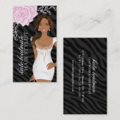 デザイナー美容師の名刺 名刺 (正面/裏面)