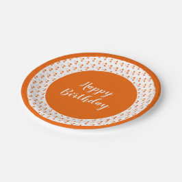 デザイナー誕生日 ペーパープレート
