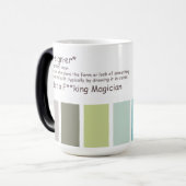 デザイナー。 ない手品師 モーフィングマグカップ (正面左)