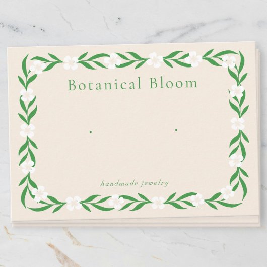 デザイナー イヤリング ディスプレイ カード