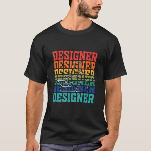デザイナー ビンテージ ウェブデザイナー Tシャツ (正面)