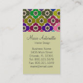 デザイナー-変えて下さい色を/ 名刺 (裏面)