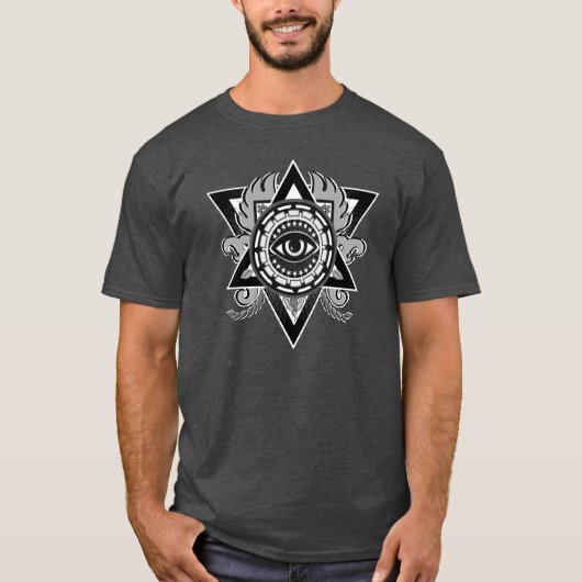 デザイナーILLLUMINATI Tシャツ (正面)