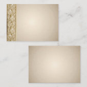 デザイナ結婚式招待状挿入カード エンクロージャーカード (正面/裏面)