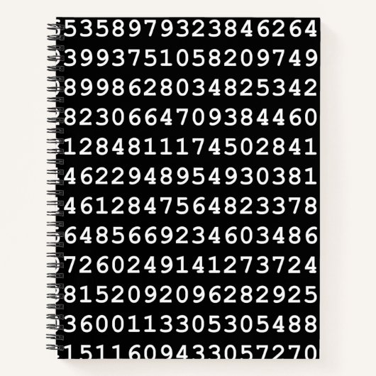 デザイナ緩和曲線 ノートブック (正面)