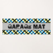 デザイパターン（の模様が）あるナプリント ヨガマット (正面(横))