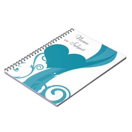 デザイパーソナライズされたンタノートブックテンプレート ノートブック (左側)