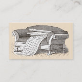 デザイビクトリアンナーデコレータのインテリア 名刺 (裏面)