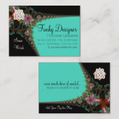 デザイファンキーナービッグ・ビジネス・カード 名刺 (正面/裏面)