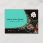 デザイファンキーナービッグ・ビジネス・カード 名刺 (裏面)