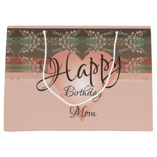 デザイファンシーナフローラ紙抱き枕 ラージペーパーバッグ (正面)