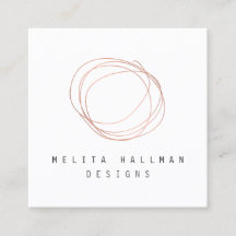 デザイミニマルナー落書きロゴのバラ金ゴールド