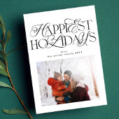 デザイモダンナースクリプト写真コラージュの最上の幸福 シーズンカード