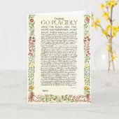 デザイレラタ 詩 カード マックス・エアーマン - ワイルドフラワーズ (黄色い花)