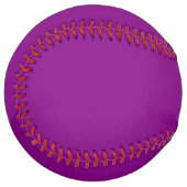 デザインあなたの夢 – クリエイティブエクスプレッションパープル ソフトボール (正面左)