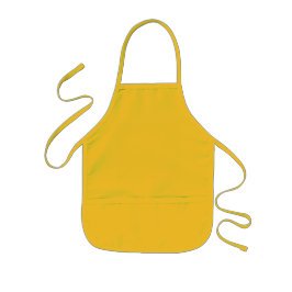 デザインあなたの夢 – クリエイティブ式イエロー 子供用エプロン