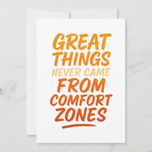 デザインあなたの運命 – やる気を起こさせるタイポグラフィ 招待状 (正面)