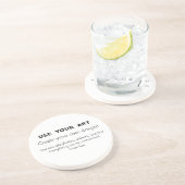 デザインあなた自身のコースターはあなたの芸術の写真を使用します コースター (側面)