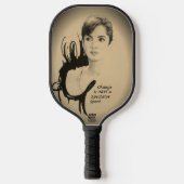 デザインあなた自身の変化は観戦スポーツではない ピックルボールラケット (正面)