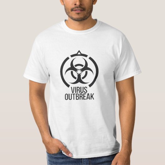 デザインお洒落生物学的災害［有害物質］ファン Tシャツ (正面)
