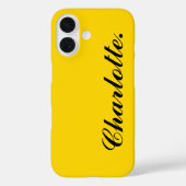 デザインこの金ゴールドで自分の名前 Case-Mate iPhoneケース (裏面)