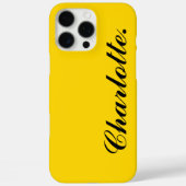 デザインこの金ゴールドで自分の名前 Case-Mate iPhoneケース (裏面)